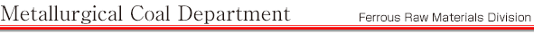 Metallurgical Coal Department