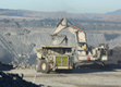 Mining operations: shovels and trucks